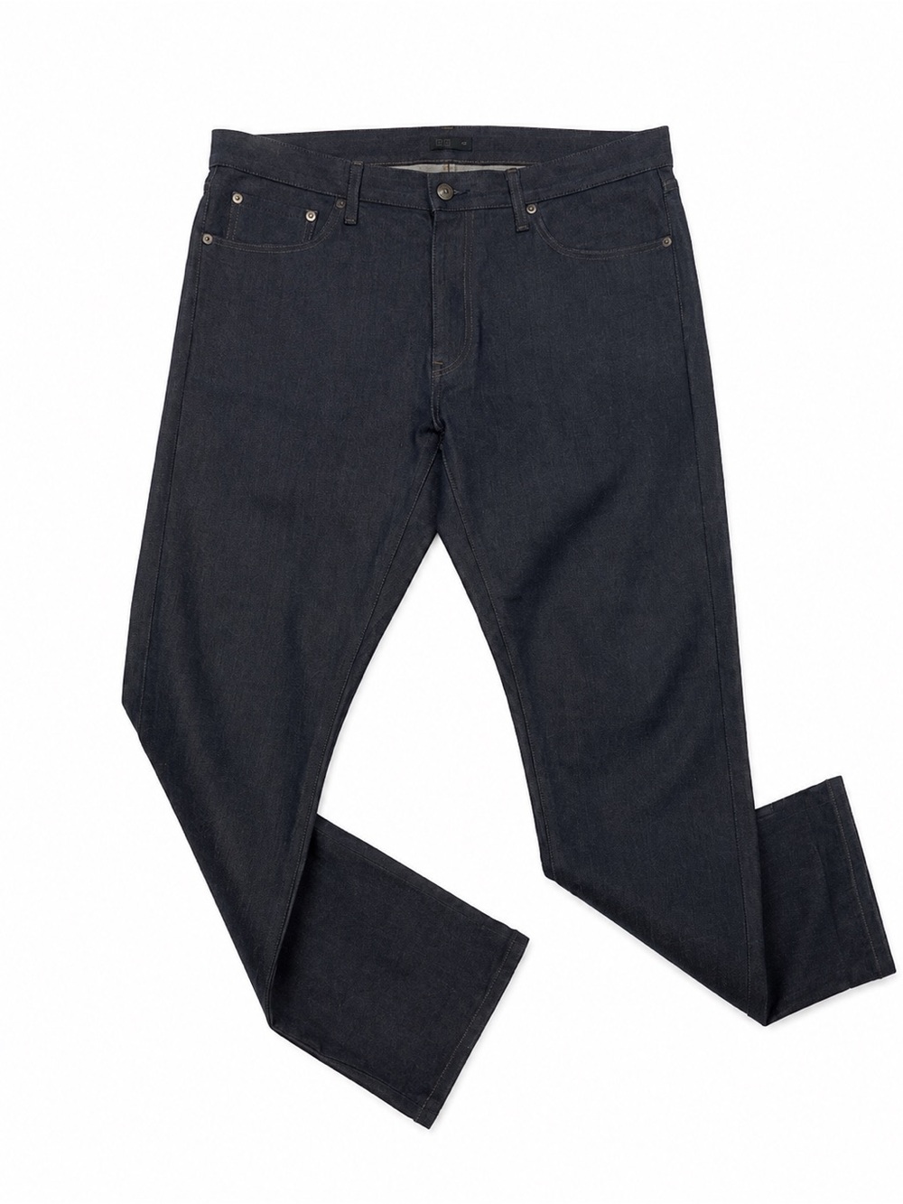 UNIQLO MEN BLUE SLIM FIT STRAIGHT JEANS.SIZE-36  32.